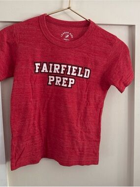 League Red Fairfield Prep Short Sleeve Tee